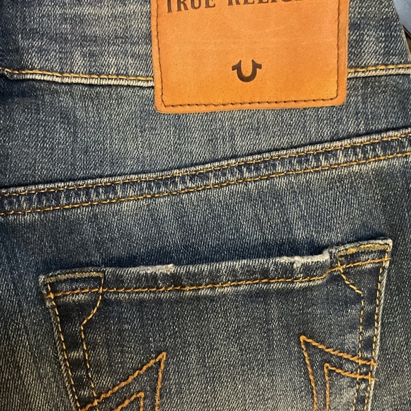 10. True Religion Mid Rise Super Skinny Classic Blue Jeans Size 27 - Picture 13 of 15